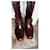 Stivali Visvim T.W.O. Boots Folk Cordovan Marrone Bordò - vista 9