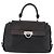 Borsa Salvatore Ferragamo Gancini in Pelle 2way Nera Argento Auth ka4860A Nero - vista 13