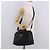 Borsa Salvatore Ferragamo Gancini in Pelle 2way Nera Argento Auth ka4860A Nero - vista 27