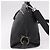 Borsa Salvatore Ferragamo Gancini in Pelle 2way Nera Argento Auth ka4860A Nero - vista 4