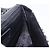CHANEL Choco Bar Chain Shoulder Bag Satin Nero Argento CC Auth 189234V - vista 19