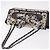 CHANEL Choco Bar Chain Shoulder Bag Satin Nero Argento CC Auth 189234V - vista 6