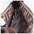 Borsa a Spalla FENDI Zucca Canvas Nero Marrone Auth 188466SAM - vista 22
