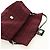 Bolso de hombro FENDI Zucchino Canvas Mamma Baguette Rojo Plata Auténtico 185835SAM Roja - vista 21