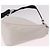Borsa a Spalla PRADA in Pelle Bianco Argento ka4868V - vista 17