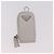 Borsa a Spalla PRADA in Pelle Bianco Argento ka4868V - vista 22