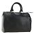 LOUIS VUITTON Epi Speedy 25 Hand Bag Black M59042 LV Auth 187179SAV Nero