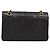 CHANEL Matelasse 25 Chain Shoulder Bag Lamb Skin Black Gold CC Auth 189017V Nero D'oro - vista 2
