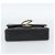 CHANEL Matelasse 25 Chain Shoulder Bag Lamb Skin Black Gold CC Auth 189017V Nero D'oro - vista 5