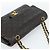 CHANEL Matelasse 25 Chain Shoulder Bag Lamb Skin Black Gold CC Auth 189017V Nero D'oro - vista 6