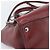 PRADA Handtasche Leder 2way Rot Silber Auth 188750M - Ansicht 18