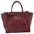 PRADA Handtasche Leder 2way Rot Silber Auth 188750M - Ansicht 2