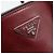 PRADA Handtasche Leder 2way Rot Silber Auth 188750M - Ansicht 20