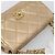 CHANEL Matelasse Chain Shoulder Bag Leather 2way Gold CC Auth 188813SM D'oro - vista 6
