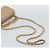 CHANEL Matelasse Chain Shoulder Bag Leather 2way Gold CC Auth 188813SM D'oro - vista 8