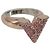 Anello Essential V Strath in metallo Oro rosa LOUIS VUITTON M68194 LV Auth 186143A D'oro