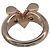 Anello Essential V Strath in metallo Oro rosa LOUIS VUITTON M68194 LV Auth 186143A D'oro - vista 3