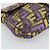 FENDI Zucca Canvas Mamma Baguette Borsa a Spalla Viola Oro Auth 189005SAM D'oro Porpora - vista 15