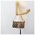 FENDI Zucca Canvas Mamma Baguette Borsa a Spalla Viola Oro Auth 189005SAM D'oro Porpora - vista 23