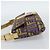 FENDI Zucca Canvas Mamma Baguette Borsa a Spalla Viola Oro Auth 189005SAM D'oro Porpora - vista 3