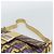FENDI Zucca Canvas Mamma Baguette Borsa a Spalla Viola Oro Auth 189005SAM D'oro Porpora - vista 8