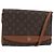 LOUIS VUITTON Borsa a Spalla Monogram Bordeaux 27 M51797 LV Auth 188533 Monogramma