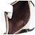Borsa a Spalla BURBERRY Nova Check PVC Beige Oro Auth 188891A D'oro - vista 11