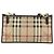 Borsa a Spalla BURBERRY Nova Check PVC Beige Oro Auth 188891A D'oro - vista 2