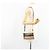 Borsa a Spalla BURBERRY Nova Check PVC Beige Oro Auth 188891A D'oro - vista 22