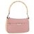 Borsa a Spalla GUCCI Bamboo GG Canvas Rosa Oro 001 3870 Auth 189093V D'oro