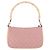 Borsa a Spalla GUCCI Bamboo GG Canvas Rosa Oro 001 3870 Auth 189093V D'oro - vista 2
