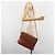 Borsa a tracolla Burberry in pelle marrone oro Auth hk3810 D'oro - vista 24