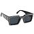 Gafas de sol LOUIS VUITTON LV Crush Pearl & Strass de plástico Z2396E LV Auth 186416M Negro