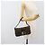 FENDI Zucca Canvas Mamma Baguette Shoulder Bag Black Brown Auth 189109V Marrone Nero - vista 23
