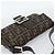 FENDI Zucca Canvas Mamma Baguette Shoulder Bag Black Brown Auth 189109V Marrone Nero - vista 6
