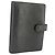 LOUIS VUITTON Monogram mat Agenda MM Day Planner Cover Black R20925 Auth BA13618 Negro