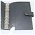 LOUIS VUITTON Monogram mat Agenda MM Day Planner Cover Black R20925 Auth BA13618 Negro - vista 20