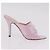 Sandali GUCCI GG Marmont Satin 35 Oro Rosa Auth am11971M D'oro - vista 20
