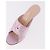 Sandali GUCCI GG Marmont Satin 35 Oro Rosa Auth am11971M D'oro - vista 6