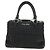 Borsa Miu Miu in pelle 2 way nera argento Auth 187138SAV Nero - vista 13