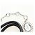 Borsa Miu Miu in pelle 2 way nera argento Auth 187138SAV Nero - vista 16