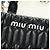 Borsa Miu Miu in pelle 2 way nera argento Auth 187138SAV Nero - vista 22