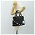 Borsa Miu Miu in pelle 2 way nera argento Auth 187138SAV Nero - vista 28