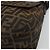 FENDI Zucca Canvas Mamma Baguette Bolsa de Ombro Preto Prata Marrom Autêntica 187420V - vista 14