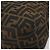 FENDI Zucca Canvas Mamma Baguette Bolsa de Ombro Preto Prata Marrom Autêntica 187420V - vista 16