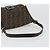 FENDI Zucca Canvas Mamma Baguette Bolsa de Ombro Preto Prata Marrom Autêntica 187420V - vista 7