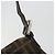 FENDI Zucca Canvas Mamma Baguette Bolsa de Ombro Preto Prata Marrom Autêntica 187420V - vista 9