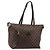 LOUIS VUITTON Damier Ebene Jena MM Tote Bag N41013 LV Auth BA13563