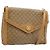 Céline Borsa a Spalla CELINE Macadam Canvas PVC Beige Oro Auth BA13580 D'oro