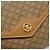 Céline Borsa a Spalla CELINE Macadam Canvas PVC Beige Oro Auth BA13580 D'oro - vista 18